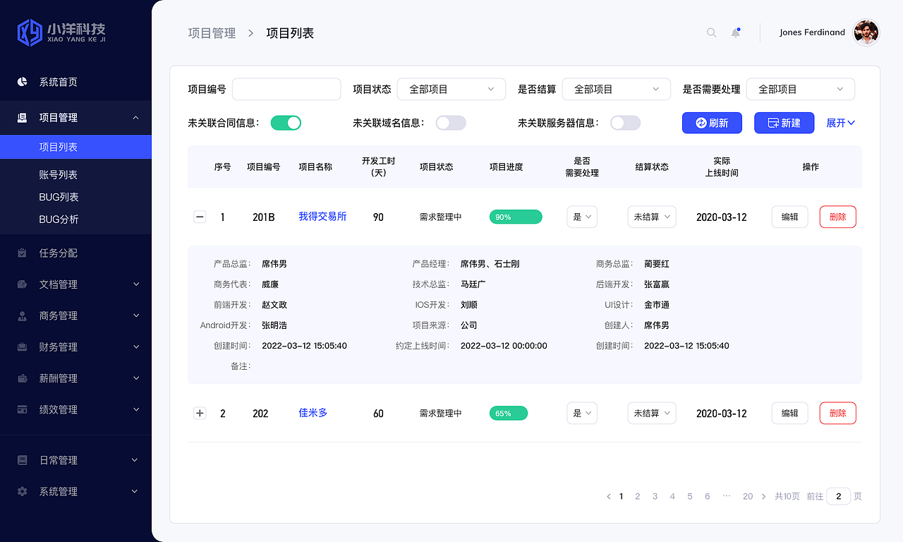 公司生命周期系统后台页面（图ZMjc2OTg5NjAw） - 软件界面 - 站酷设计师奶糖吖原创素材 - 站酷ZCOOL