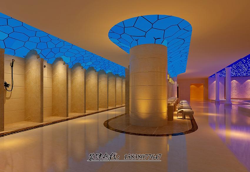 郑州专业洗浴中心装修公司—郑州洗浴会所装修公司