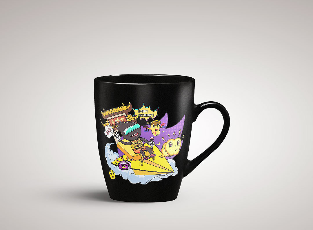 小Z的旅城 — 无锡（图ZMTU5NDExMTY4） - 商业插画 - 站酷设计师火龙果君原创素材 - 站酷ZCOOL