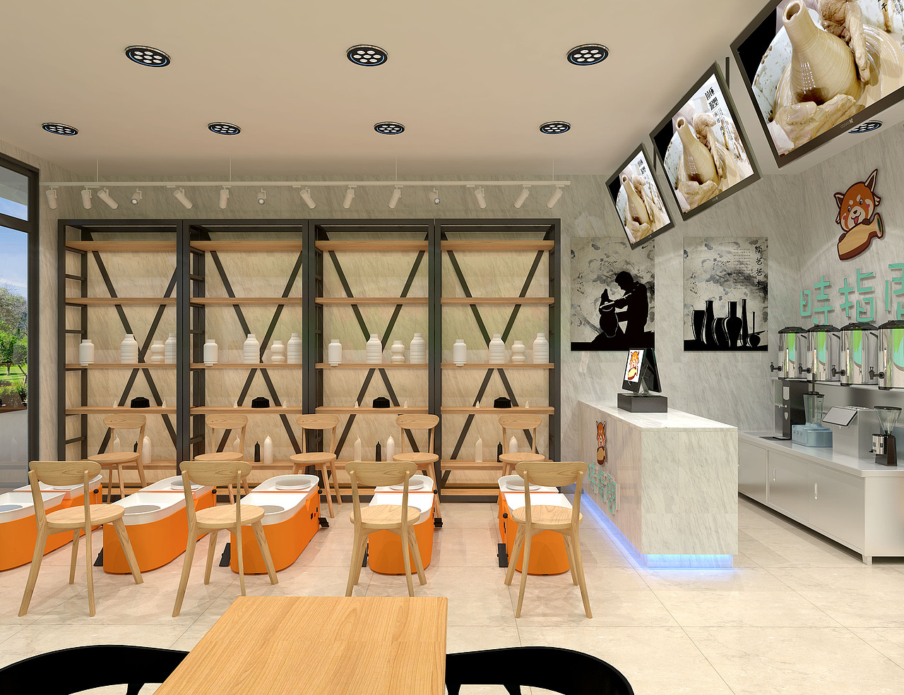 开陶艺店 时指间陶艺店加盟 创业好项目