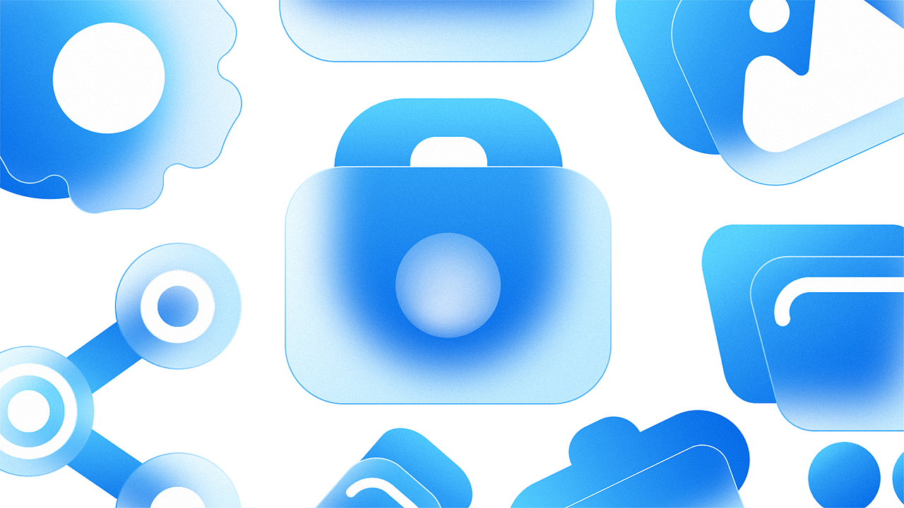 icon毛玻璃图标设计