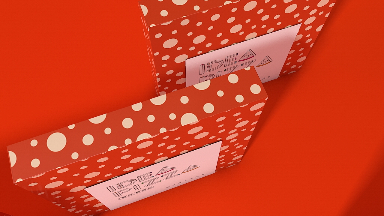 《Idea Pizza一点披萨》部分品牌设计(二)