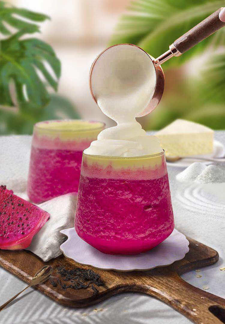 一杯火龙果奶盖茶的诞生2