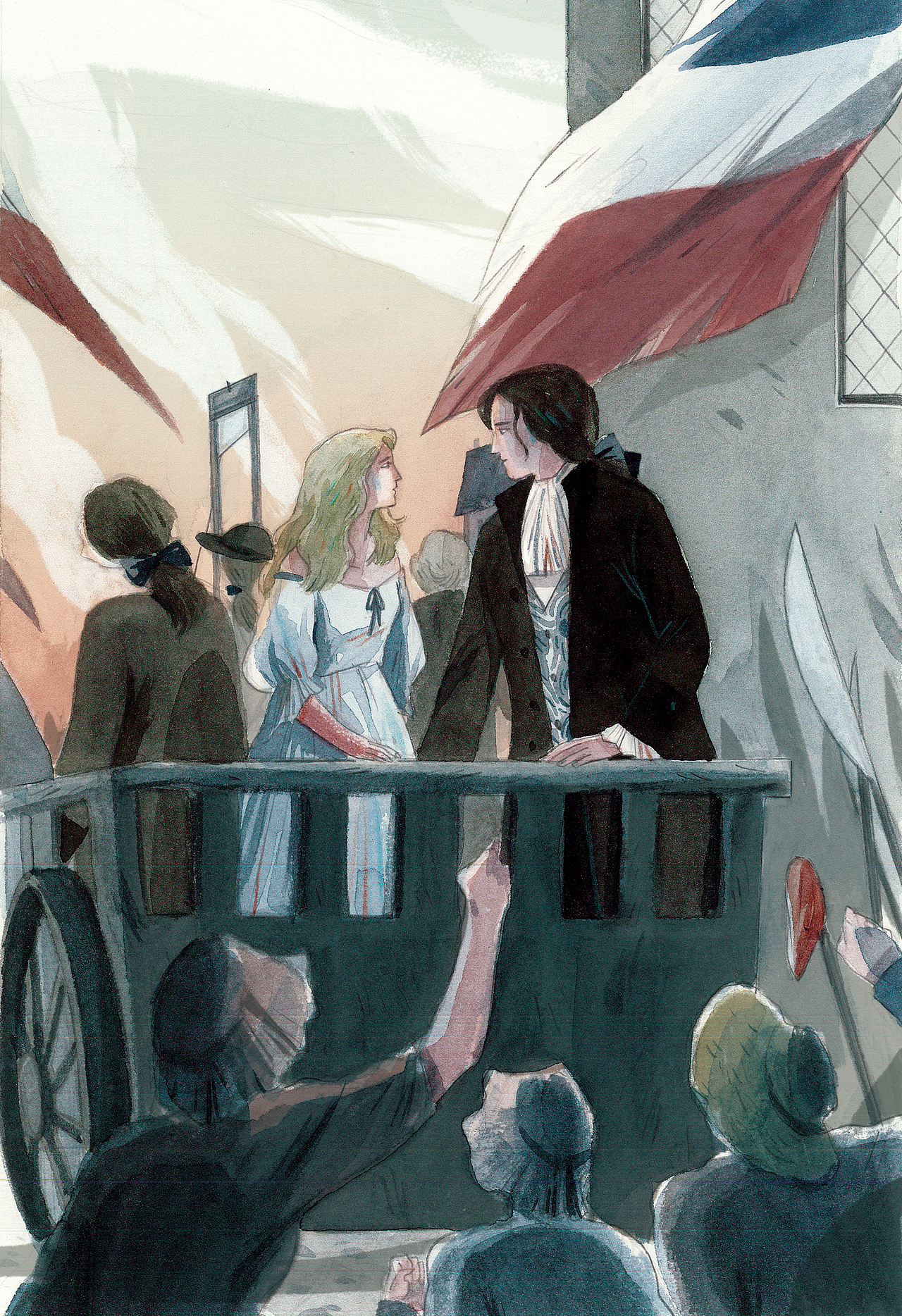 双城记|插画|艺术插画|cici_suen__原创作品-站酷zcool