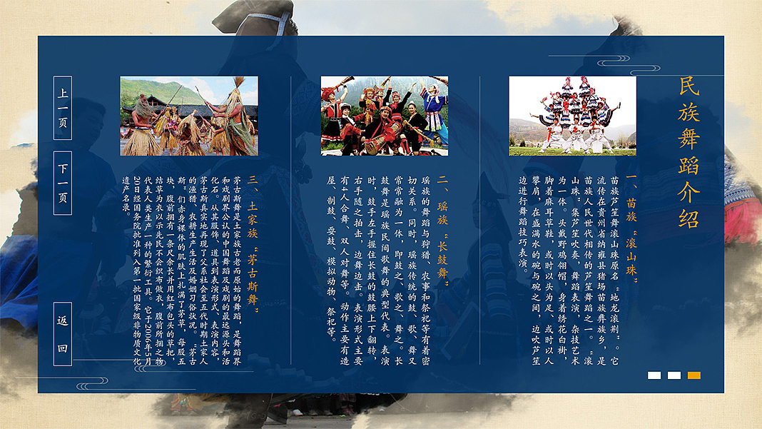 场馆触摸屏UI界面