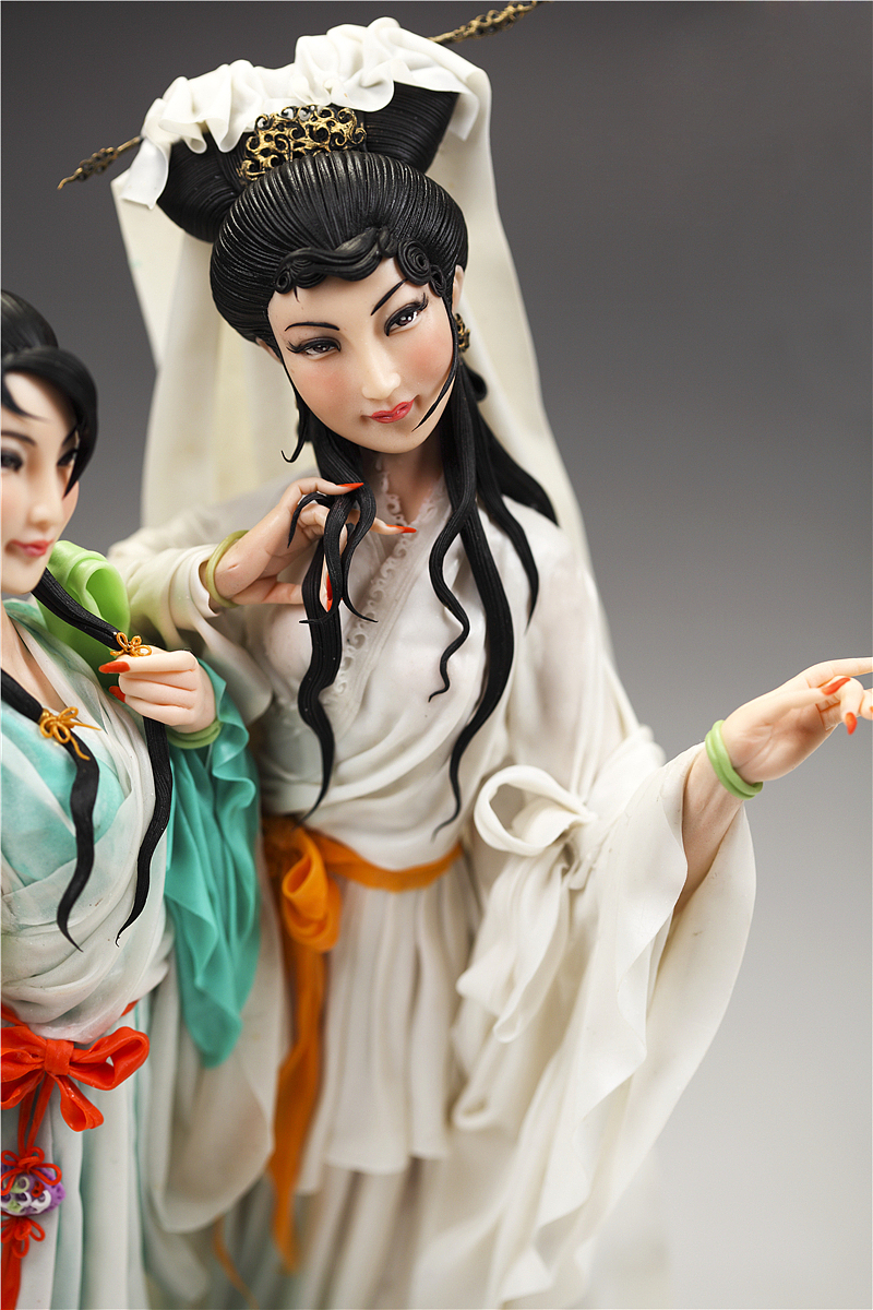 美食美图之——大白小青（面人也可以姐妹情深）（图ZMjc2MzEwOTY=） - 手办/模玩 - 站酷设计师糖王周毅原创素材 - 站酷ZCOOL