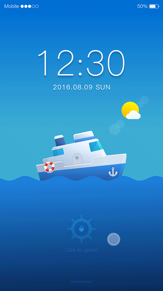 THOUSAND SUNNY 手机主题（图ZNTQ5MTk4MzY=） - 主题/皮肤 - 站酷设计师MrLei原创素材 - 站酷ZCOOL