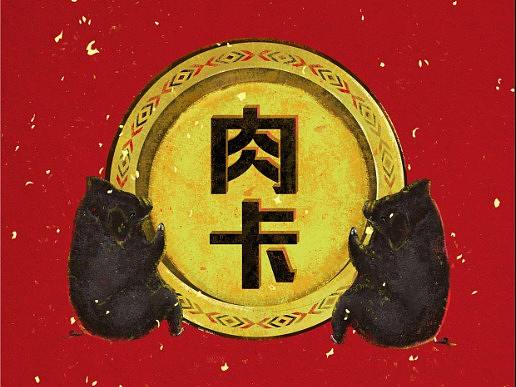 臻土彝家黑猪品牌插画