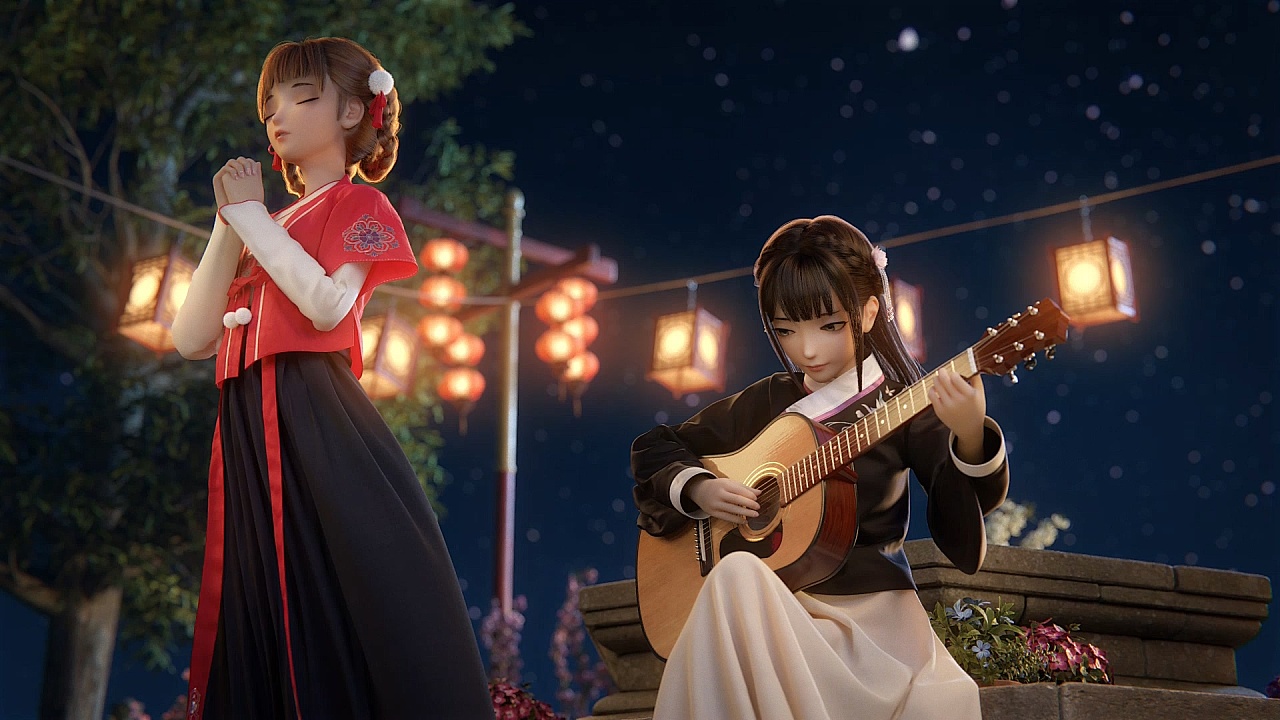 虚拟偶像井小一原创动画mv一口井