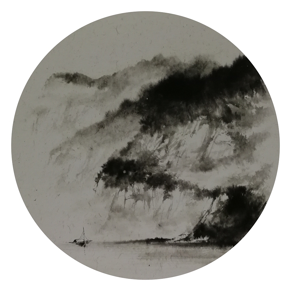 【渡】水墨山水小品 南山人—王乾（图ZMjE0ODgwMTI0） - 绘画 - 站酷设计师王乾南山人原创素材 - 站酷ZCOOL