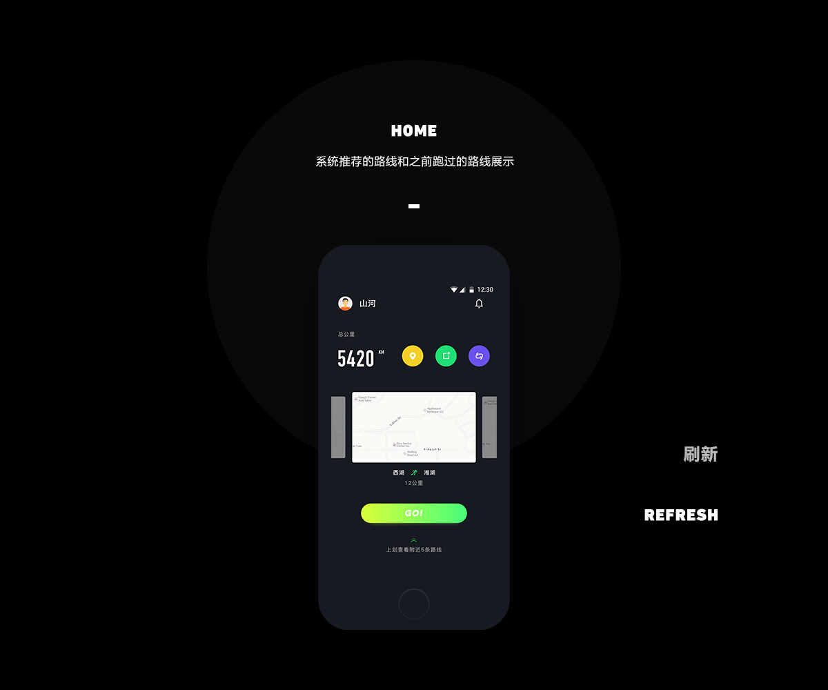 Arun（爱跑）（图ZMTA0ODg1OTky） - APP界面 - 站酷设计师脱氧核糖核苷酸原创素材 - 站酷ZCOOL