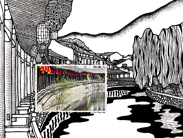 蔓延的照片|插画|艺术插画|彬同学 - 原创作品 - 站酷 (zcool)