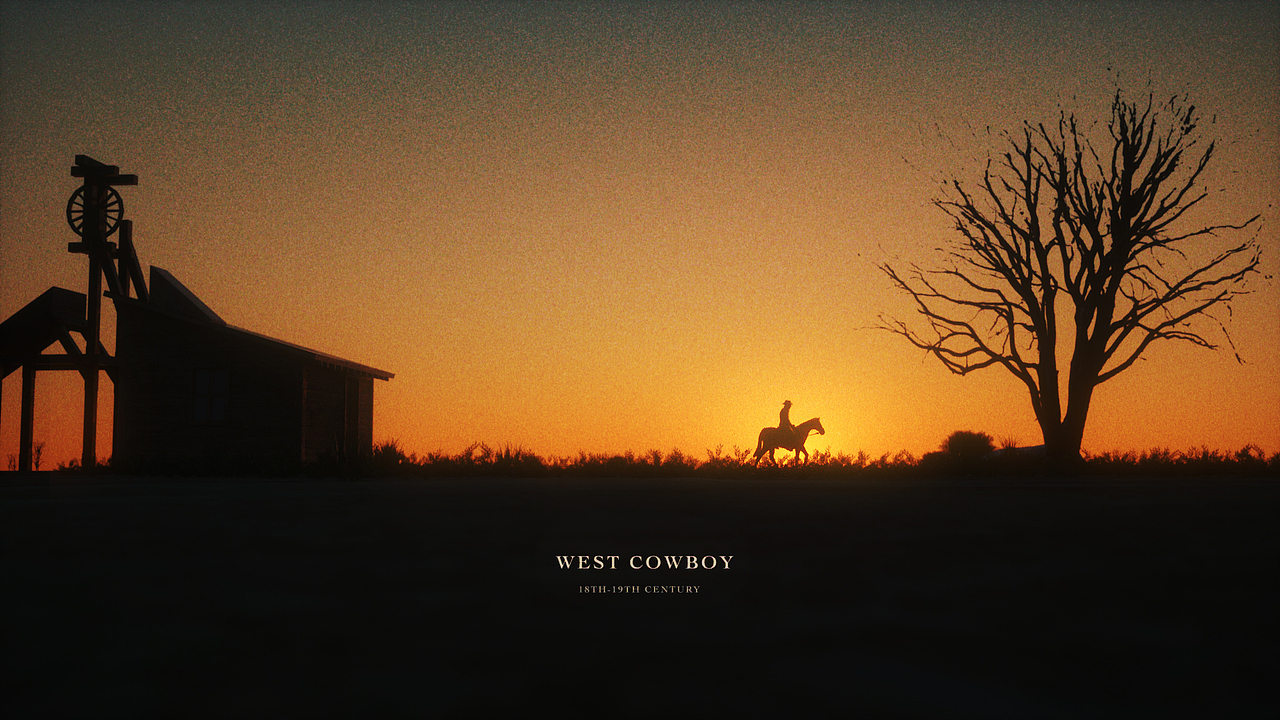 《WEST COWBOY》（图ZMjEzMjMwOTEy） - 场景 - 站酷设计师躺羊原创素材 - 站酷ZCOOL