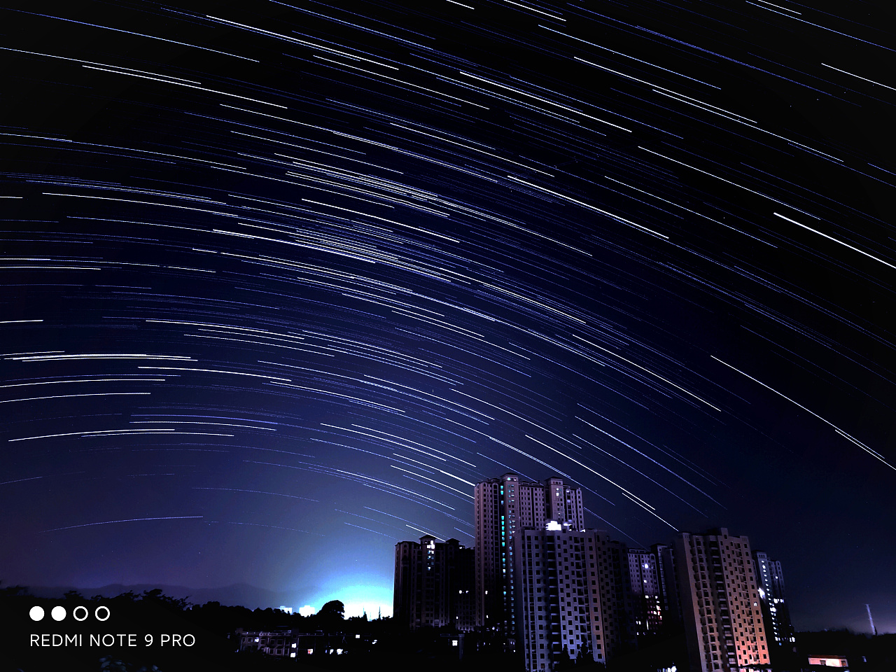 星星连成线,星轨,摄影