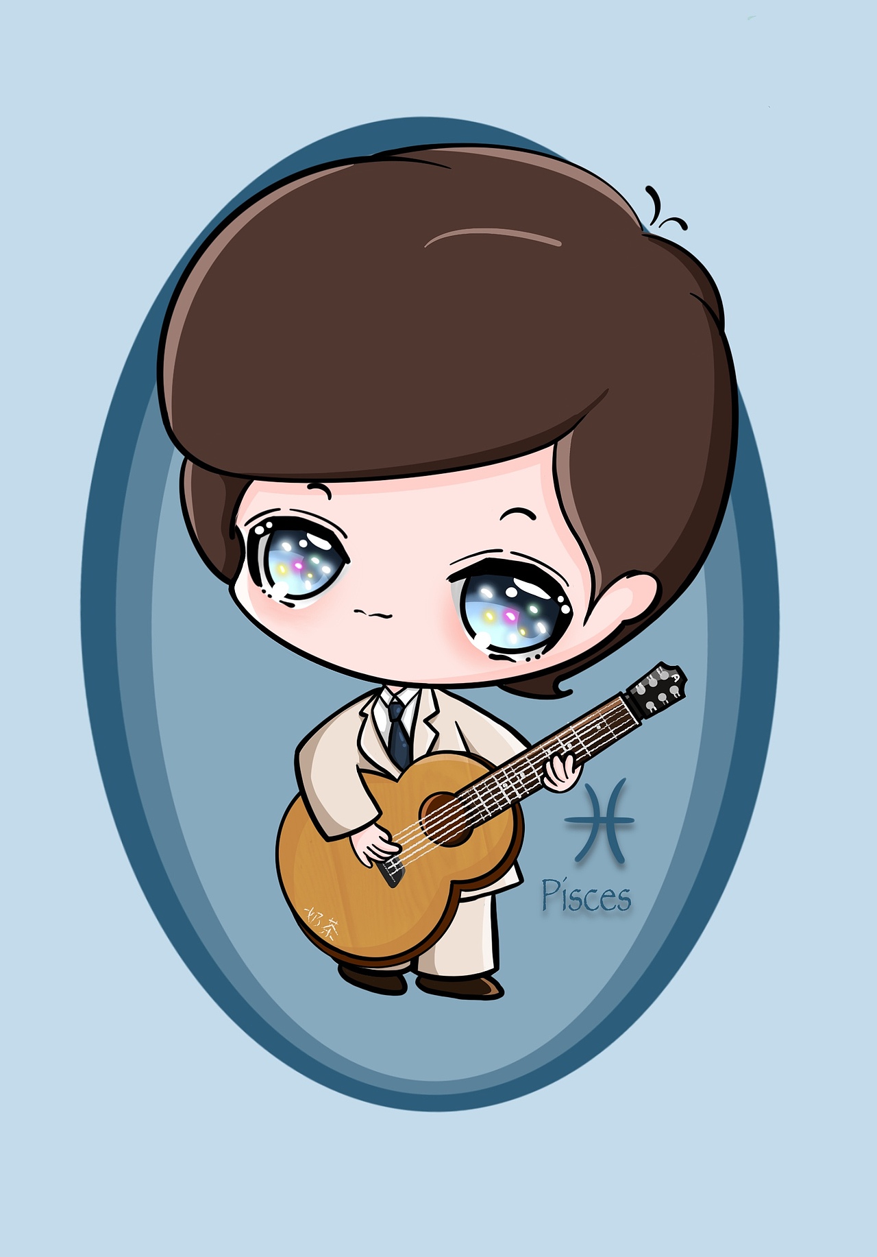 十二星座q版人物