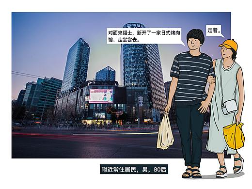 人物实景公众号插画