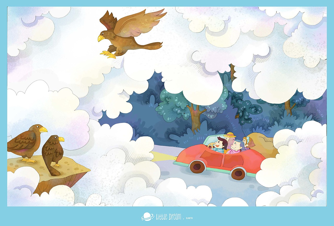 幼儿读物APP《一起去旅行吧！》