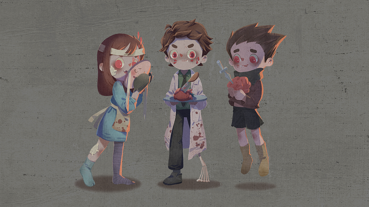 狼人杀‖（图ZMTcxNTg0NjM2） - 创作习作 - 站酷设计师林夕同学原创素材 - 站酷ZCOOL