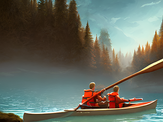 #AI创作实验室#独木舟