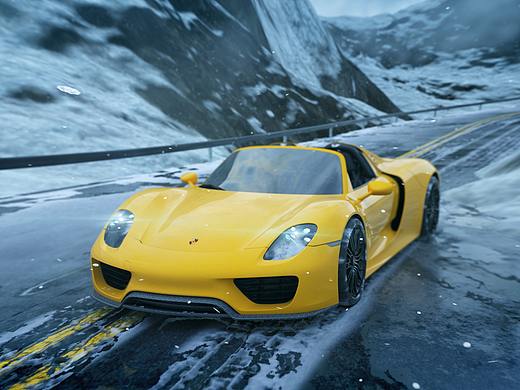 Porsche918 Rendering（个人主页-ZMjU3MzM0NzI=） - 机械/交通 - 站酷设计师I风语I原创素材 - 站酷ZCOOL