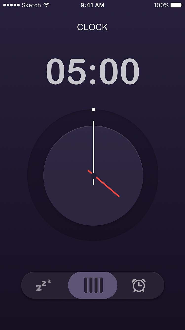 闹钟|ui|app界面|poppyzhuo - 原创作品 - 站酷 (zcool)