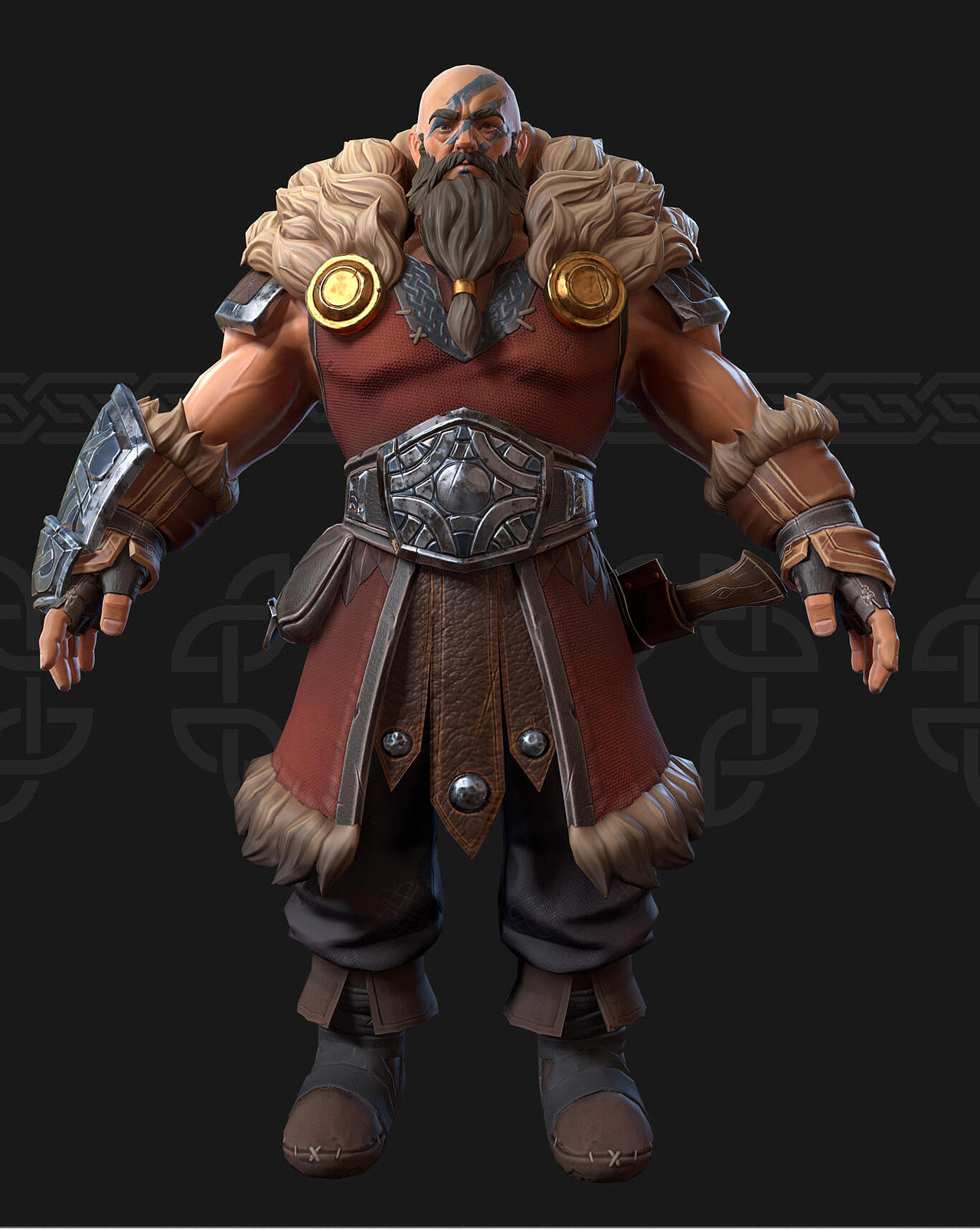 手绘次时代凯尔特将军