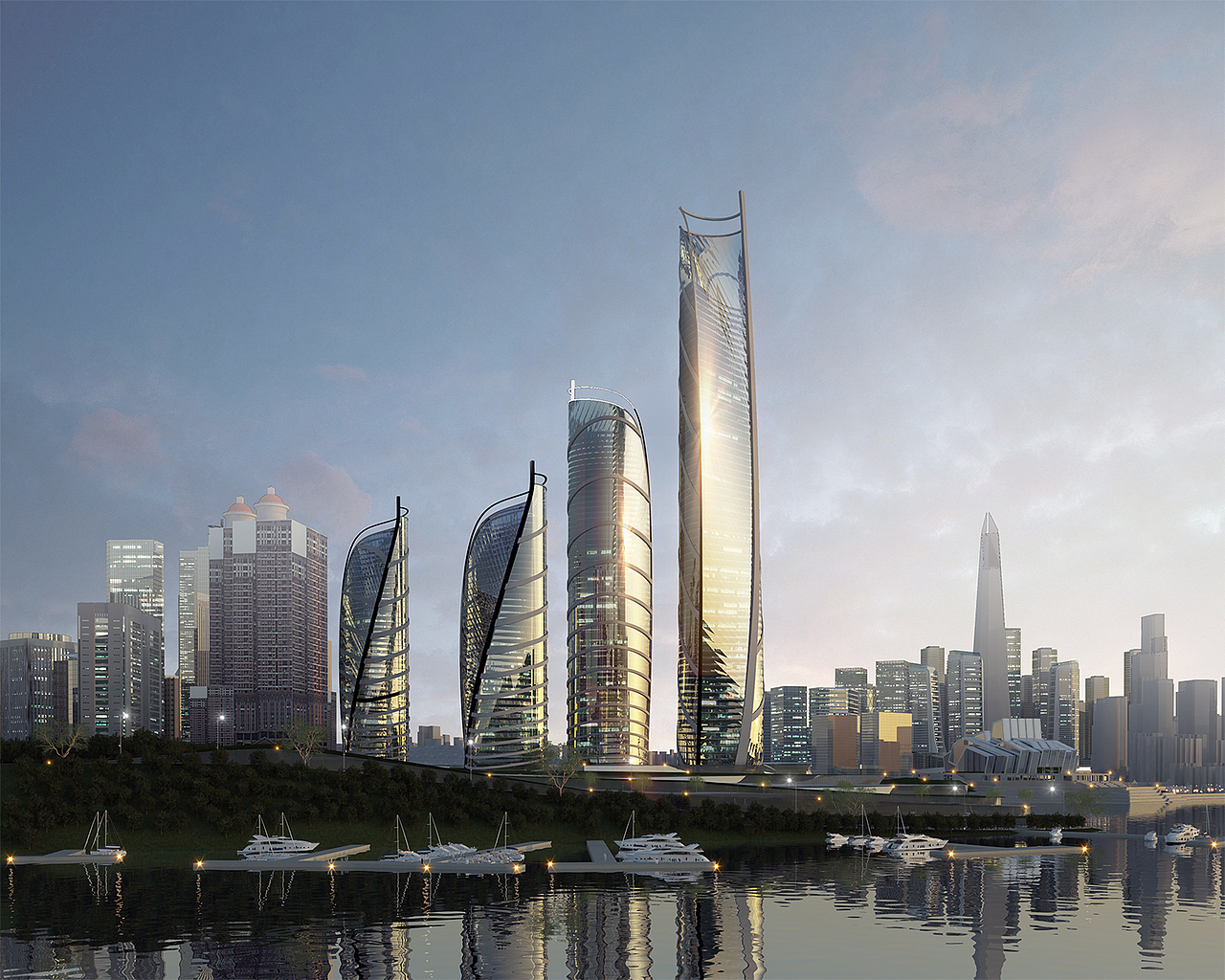建筑表现室外效果图（图ZMTMyMjg2MzMy） - 建筑/空间 - 站酷设计师leowgo原创素材 - 站酷ZCOOL