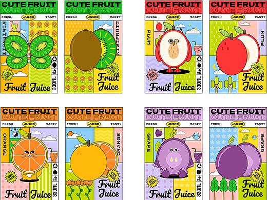 饮料类包装展示