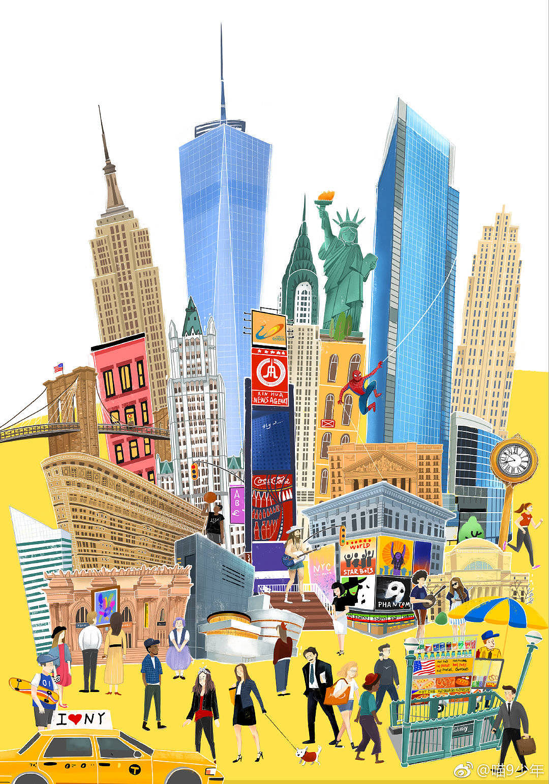 画一下纽约!商插!welcome to newyork登录 / 注册