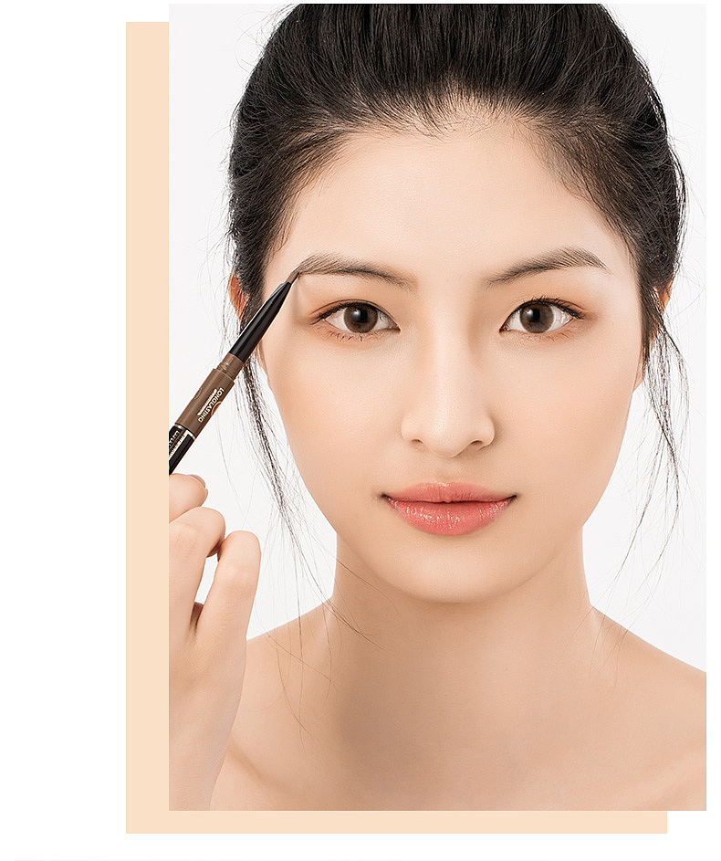 眉笔眉刷二合一