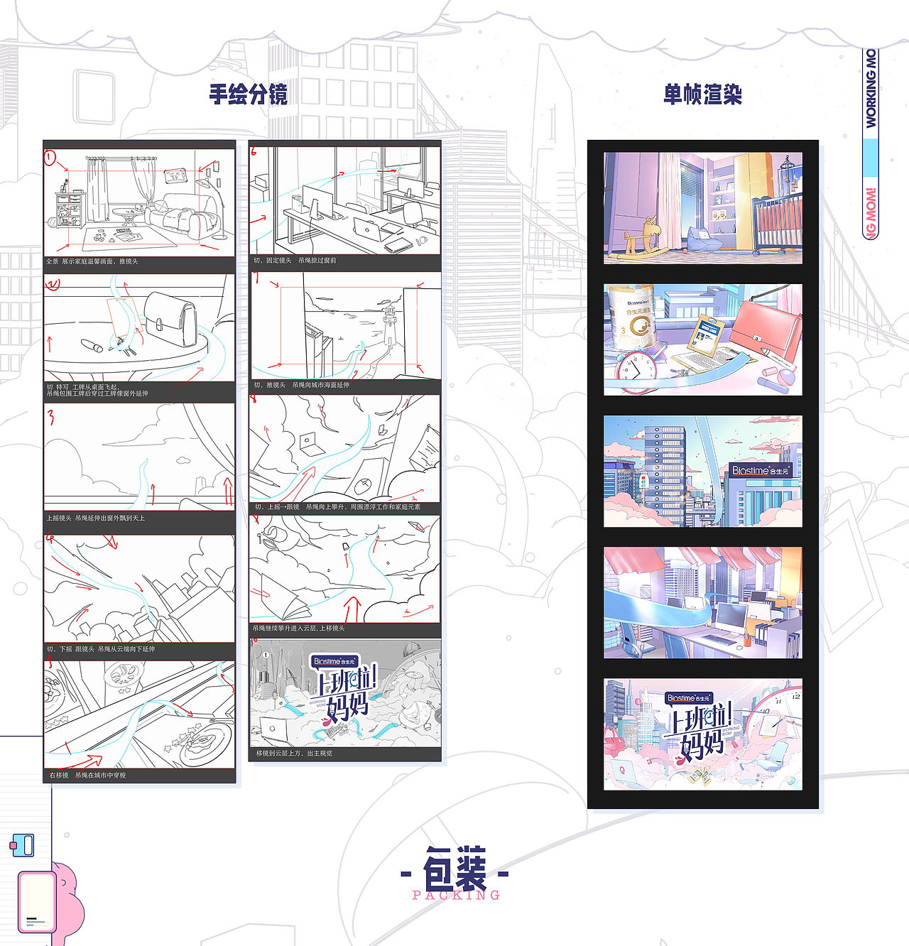 爱奇艺《上班啦妈妈》综艺栏目视觉整包