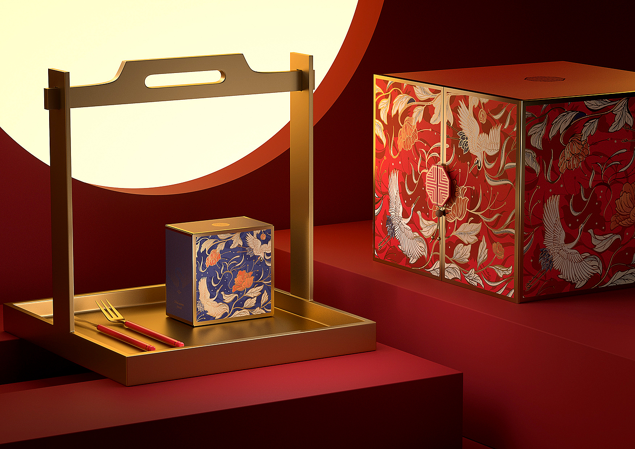 手提中秋礼盒（图ZMjg0NjYxOTc2） - 包装 - 站酷设计师NEERU灵睿原创素材 - 站酷ZCOOL