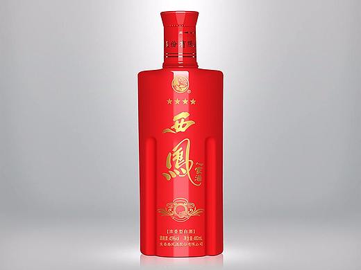 红色酒瓶(瓷瓶)修图