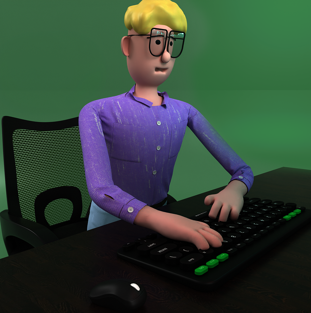 这几天看了很多的ip人物类建模,了解了人物建模的运用,使用了c4d建模