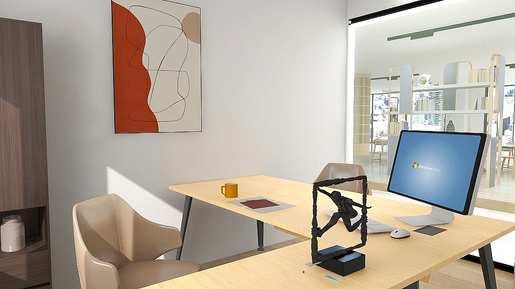 建筑艺术楼办公区改造设计