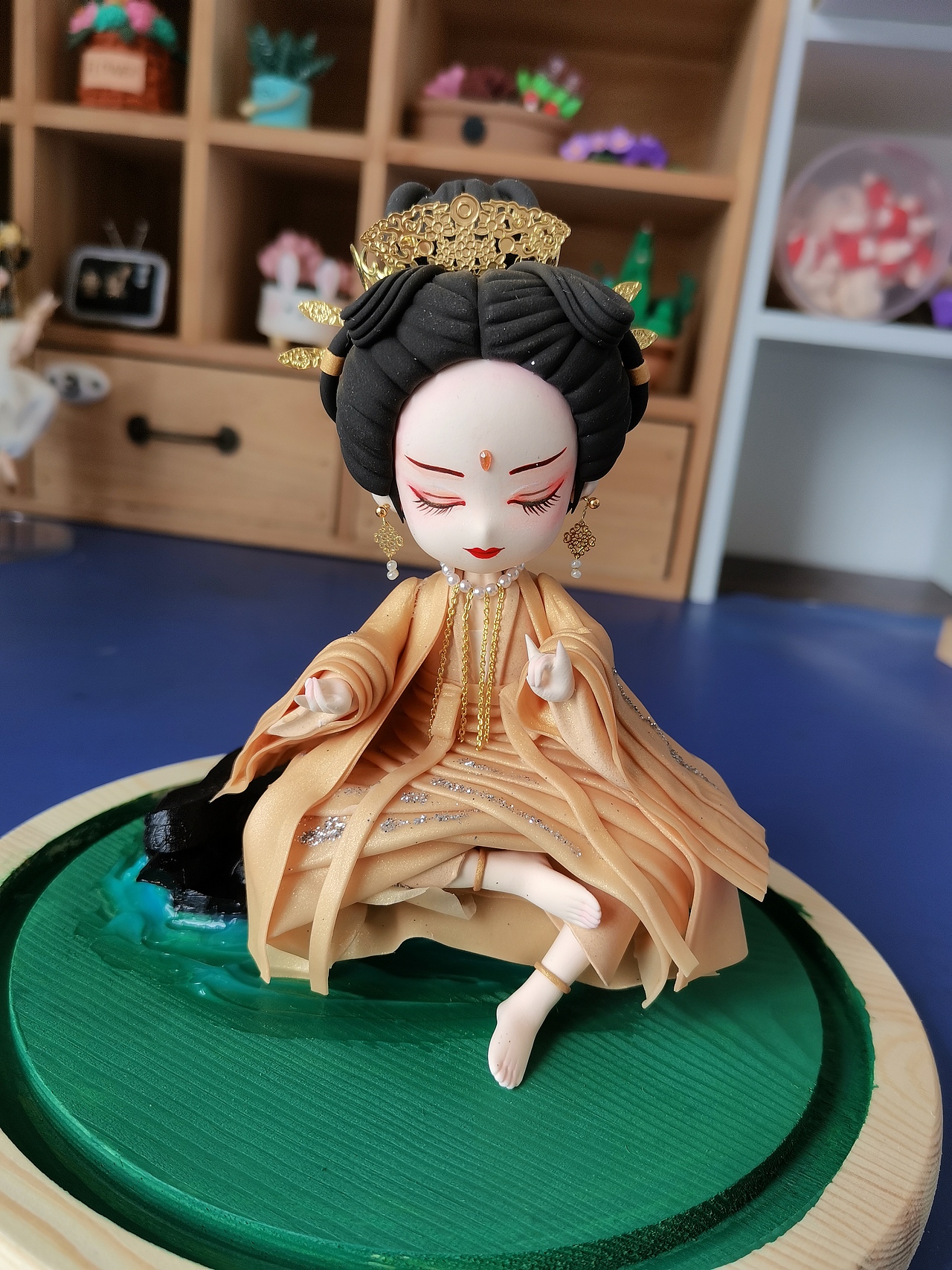 古风粘土小娃娃