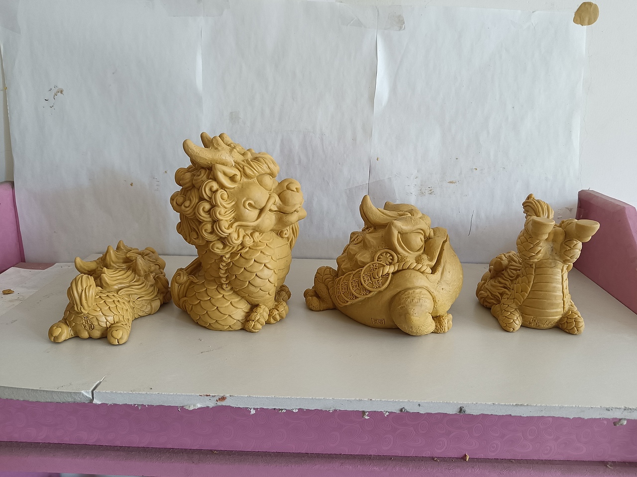 小神兽即将登厂（图ZMzA5ODk3MzY0） - 工艺品设计 - 站酷设计师圣山陶瓷原创素材 - 站酷ZCOOL