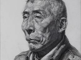 早年素描頭像練習(xí)