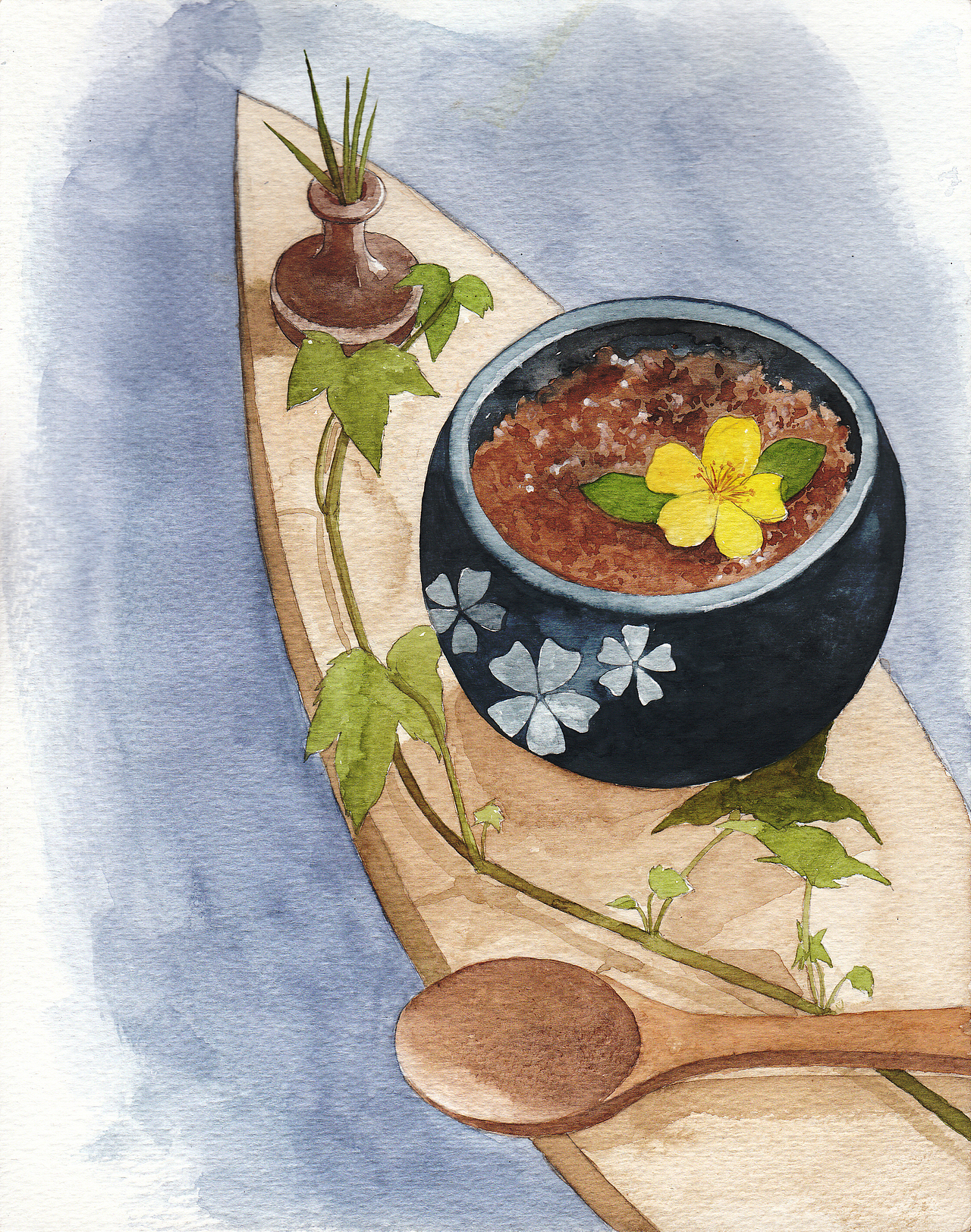 【小妖水彩】那些年一起画过的美食（二）（图ZMjI1MjEzMzI4） - 商业插画 - 站酷设计师竹间小妖原创素材 - 站酷ZCOOL