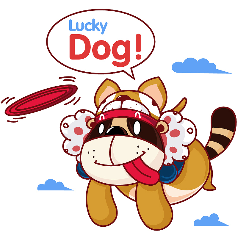 luckydog雷克斯海盗团rexpirates十二生肖手机壁纸之狗