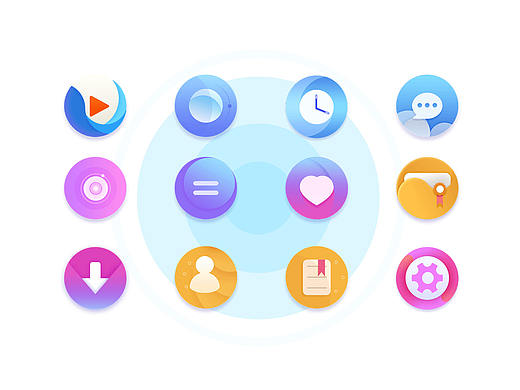 图标设计（个人主页-ZMzU4MDYwNTI=） - 图标 - 站酷设计师NICOLA猩原创素材 - 站酷ZCOOL