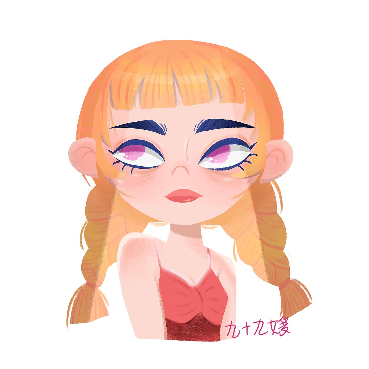 女孩们（图ZMTkzNTg4MDMy） - 新锐潮流插画 - 站酷设计师猎人糖原创素材 - 站酷ZCOOL