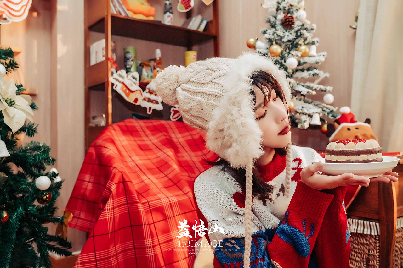 网红圣诞双胞胎姐妹