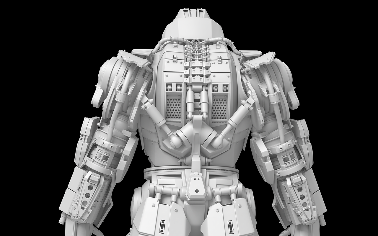 漫威系列超级大反派丧鞭whiplashc4d模型展示