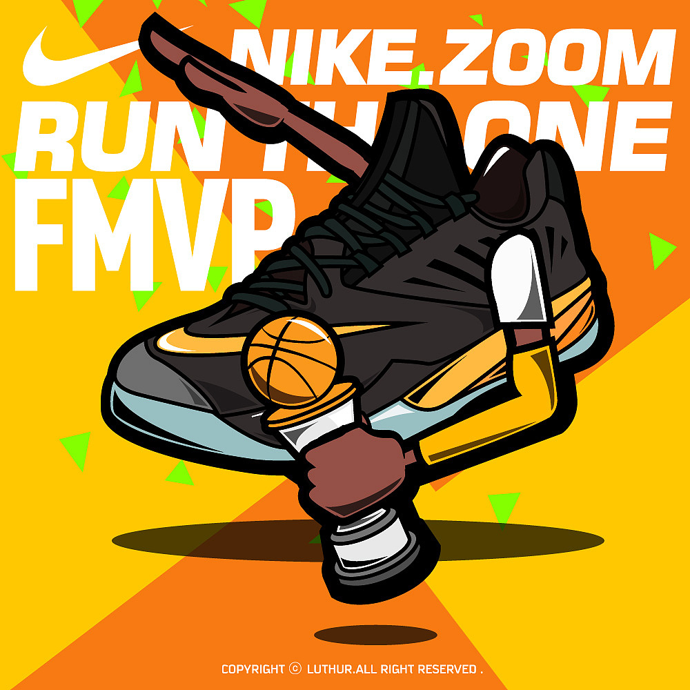 2015年画的一些球鞋插画