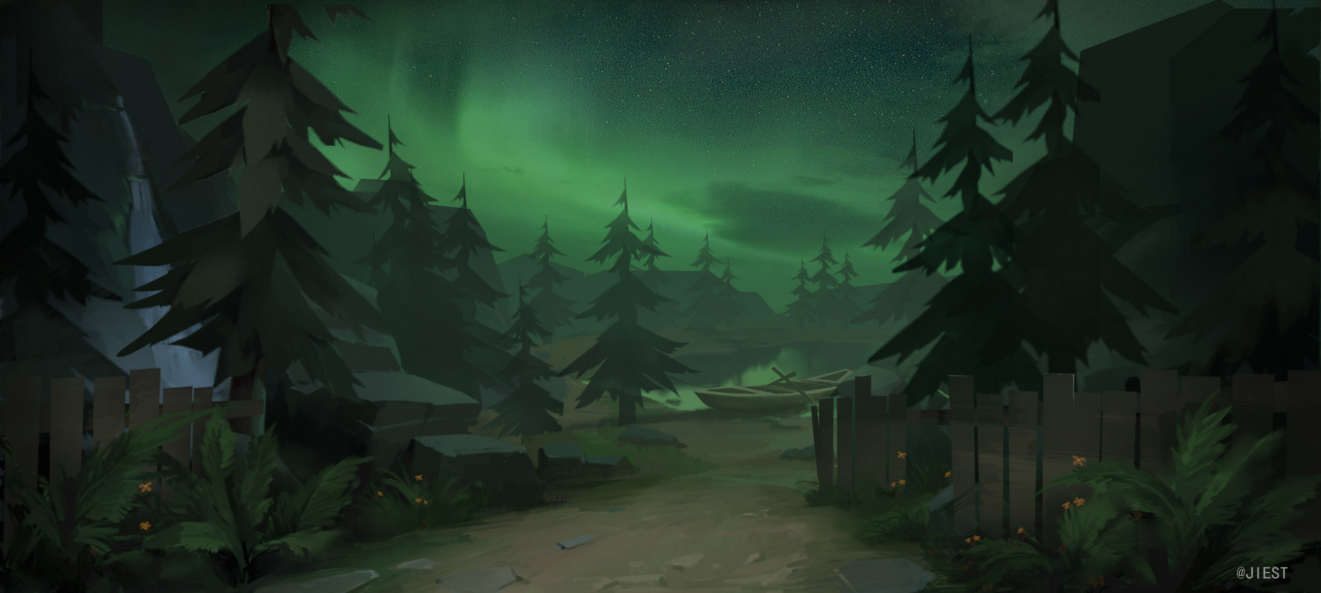 第五人格的部分场景概念图