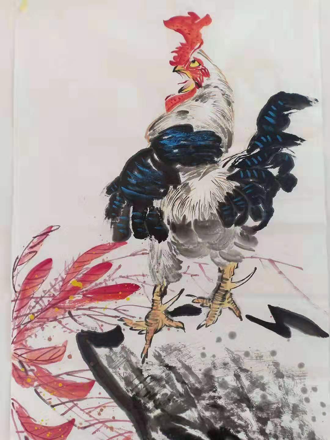 卜宪锁国画作品（一）