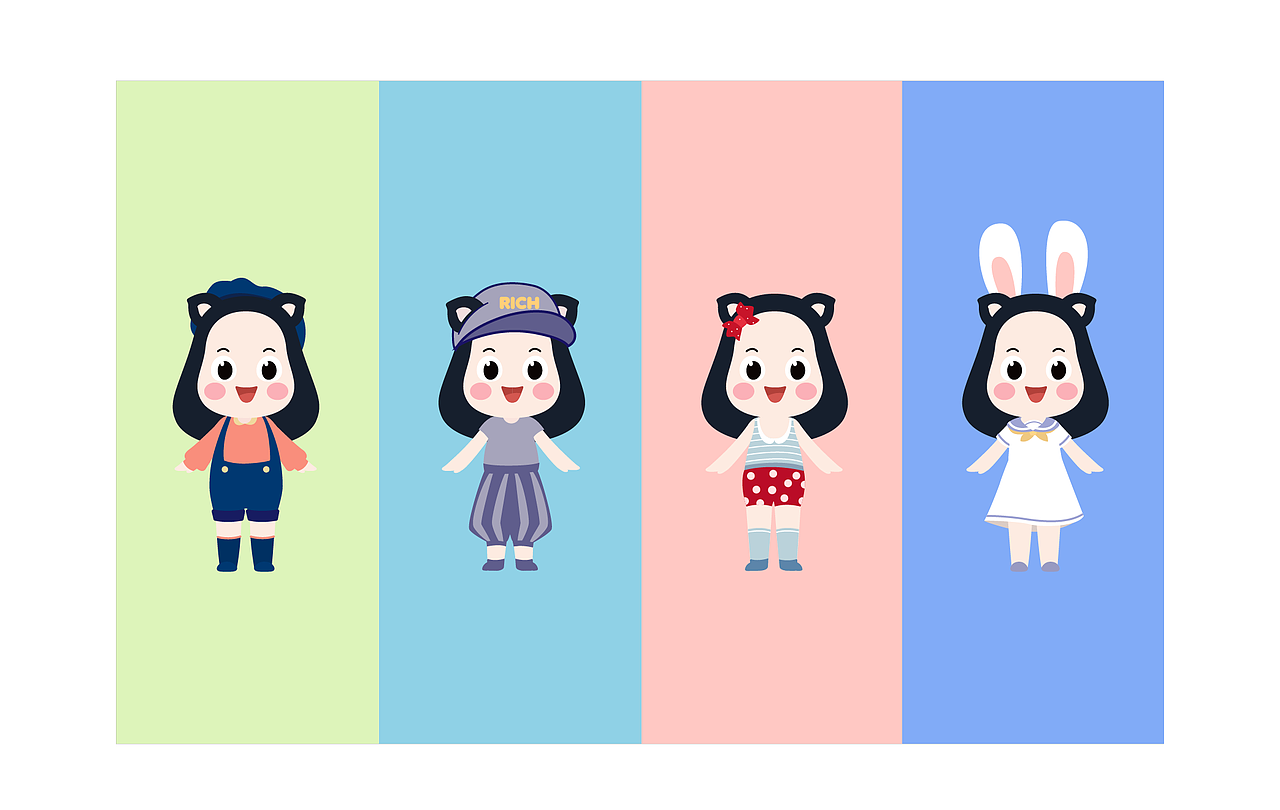 整理近一年运营的IP形象（图ZMTI5MjE4OTEy） - IP形象 - 站酷设计师LLXUN原创素材 - 站酷ZCOOL