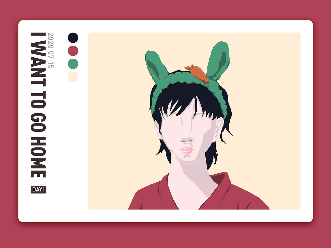 插画练习（图ZMjI1MjQ1NTQ0） - 创作习作 - 站酷设计师无糖少少冰原创素材 - 站酷ZCOOL