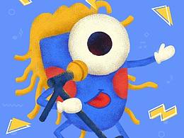 儿童在线教育英语活动海报